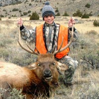 Trey's First Montana Bull Elk