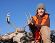 Great First Mule Deer in Montana