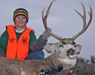 Jason's First Montana Mule Deer