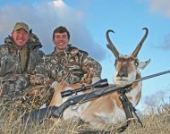 Son's First Montana Antelope