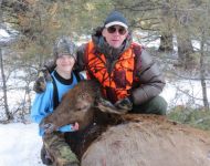 Father & Son Montana Cow Elk Hunt